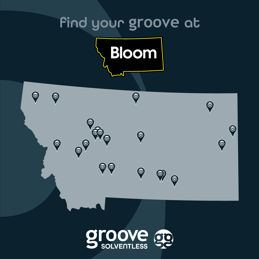 groove solventless bloom locations