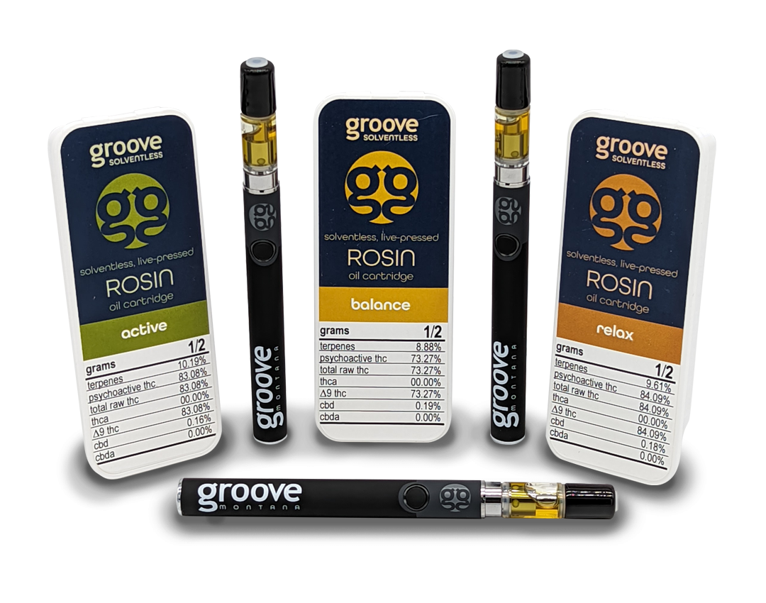 groove solventless cartridges