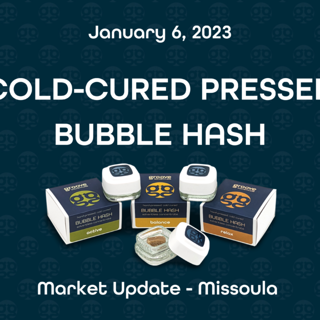 Groove Report: Missoula – Solventless Bubble Hash