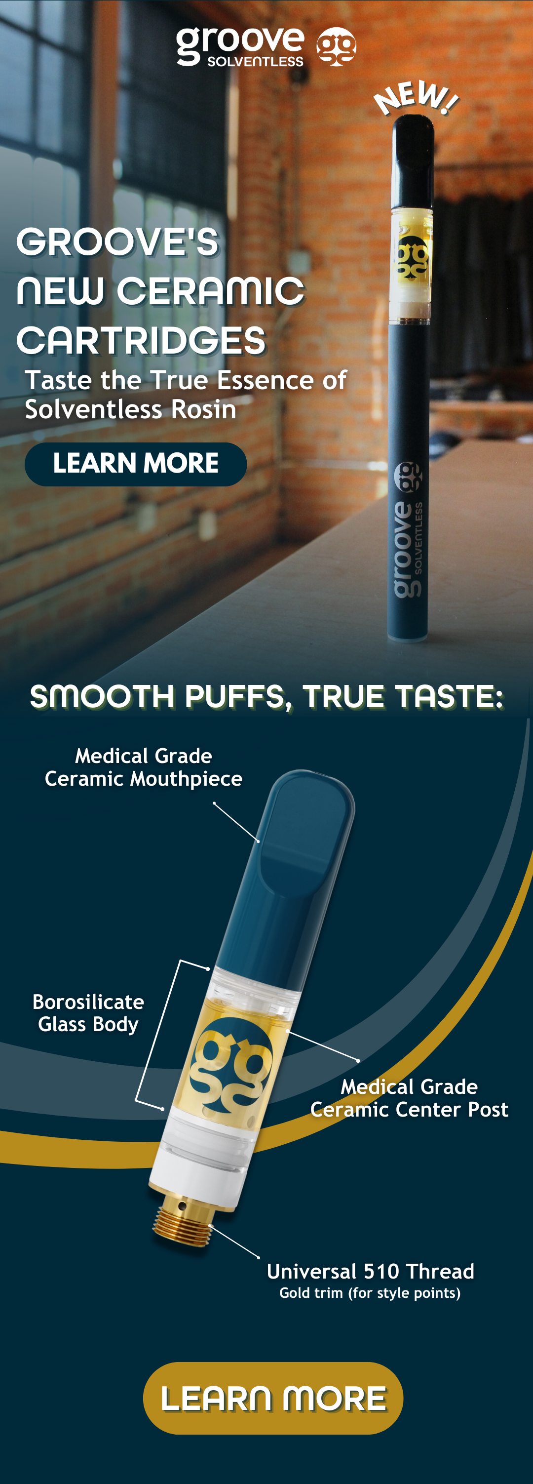 New Ceramic Vape Cartridges: Now Available at Groove Whitefish