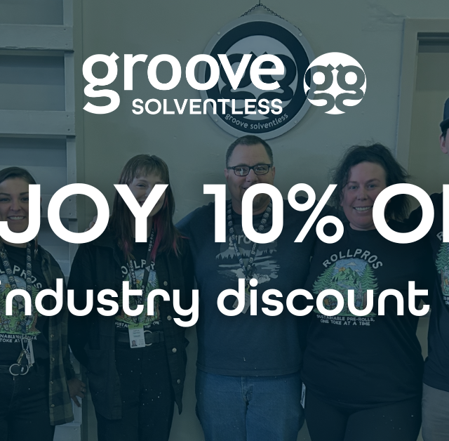 Thank You Budtenders! Enjoy 10% Off at Groove Retail Locations
