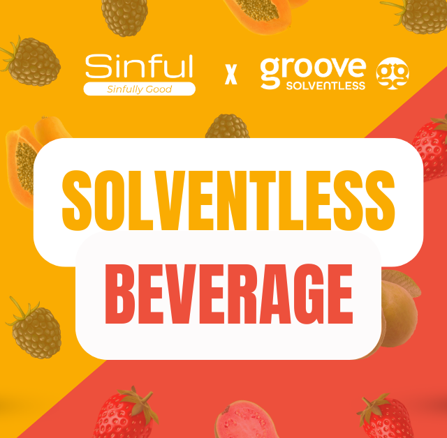 Groove & Sinful Unveil “Sinful Live” Solventless Beverage