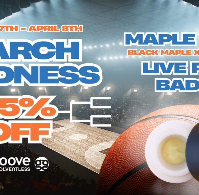 March Madness Deal: 25% Off New Maple Dunks Live Rosin Badder