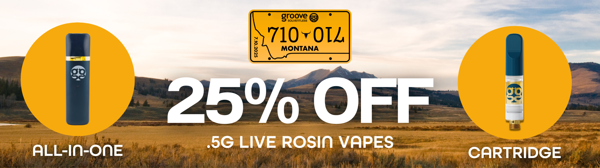 710 25% Off Campaign, Digital Ad (1920 x 540 px)